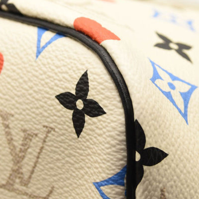 LOUIS VUITTON Game On Neverfull MM White