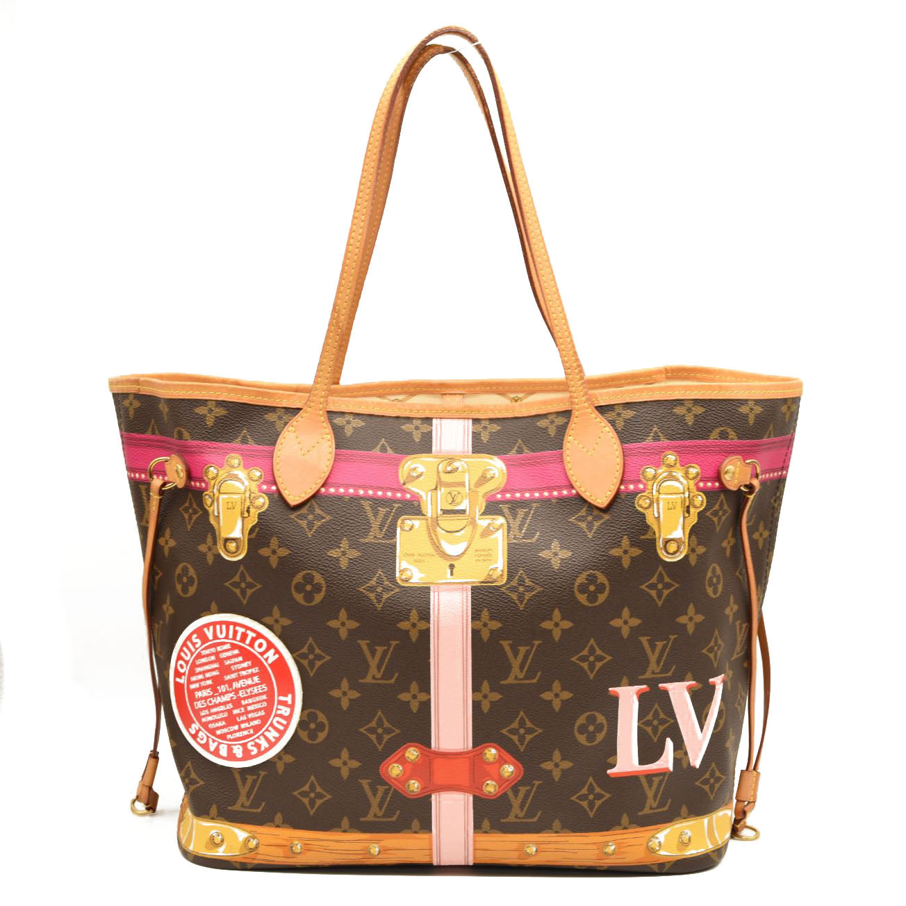 Louis Vuitton, Bags, Louis Vuitton Neverfull Mm Summer Trunks
