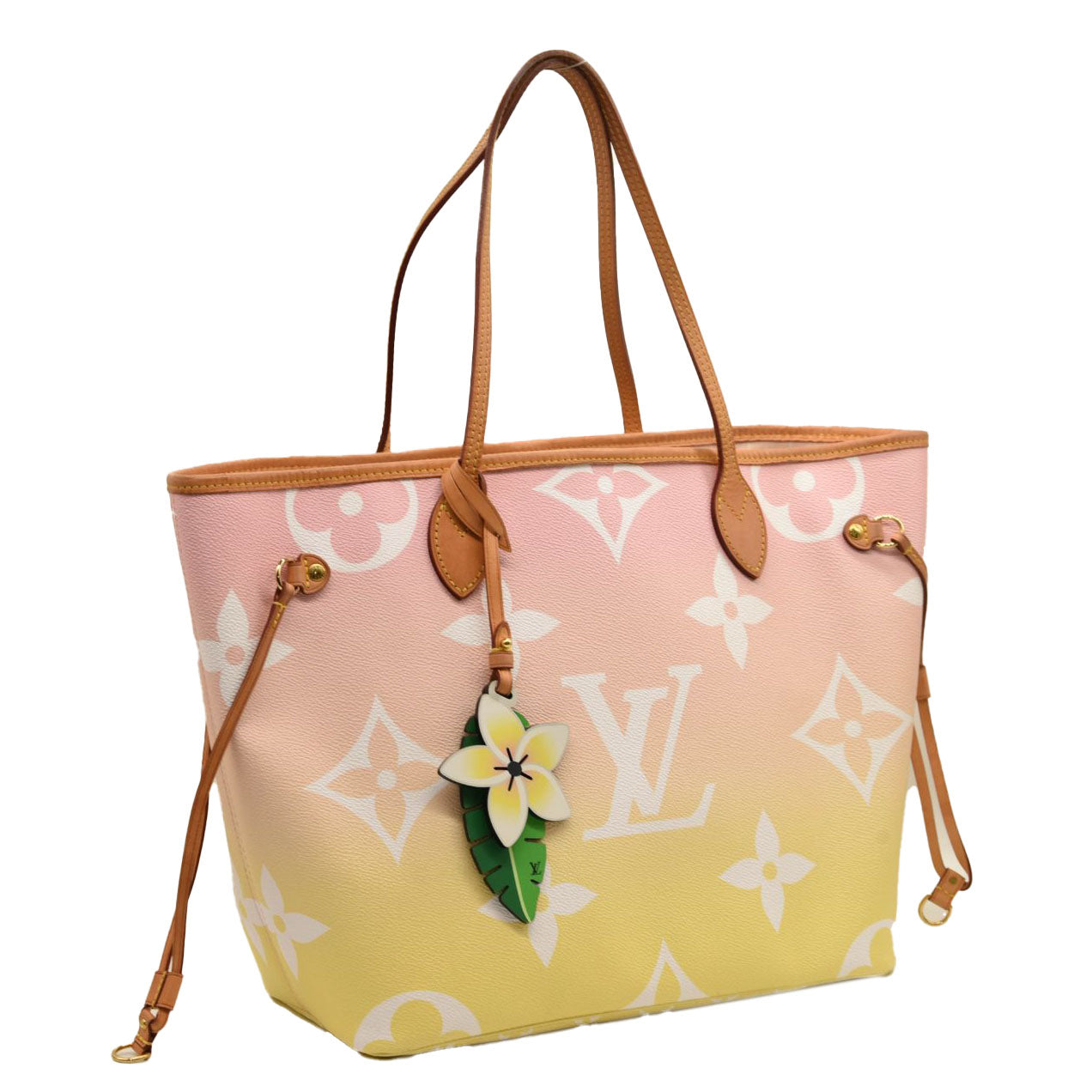 LOUIS VUITTON Monogram Giant By The Pool OnTheGo GM Light Pink