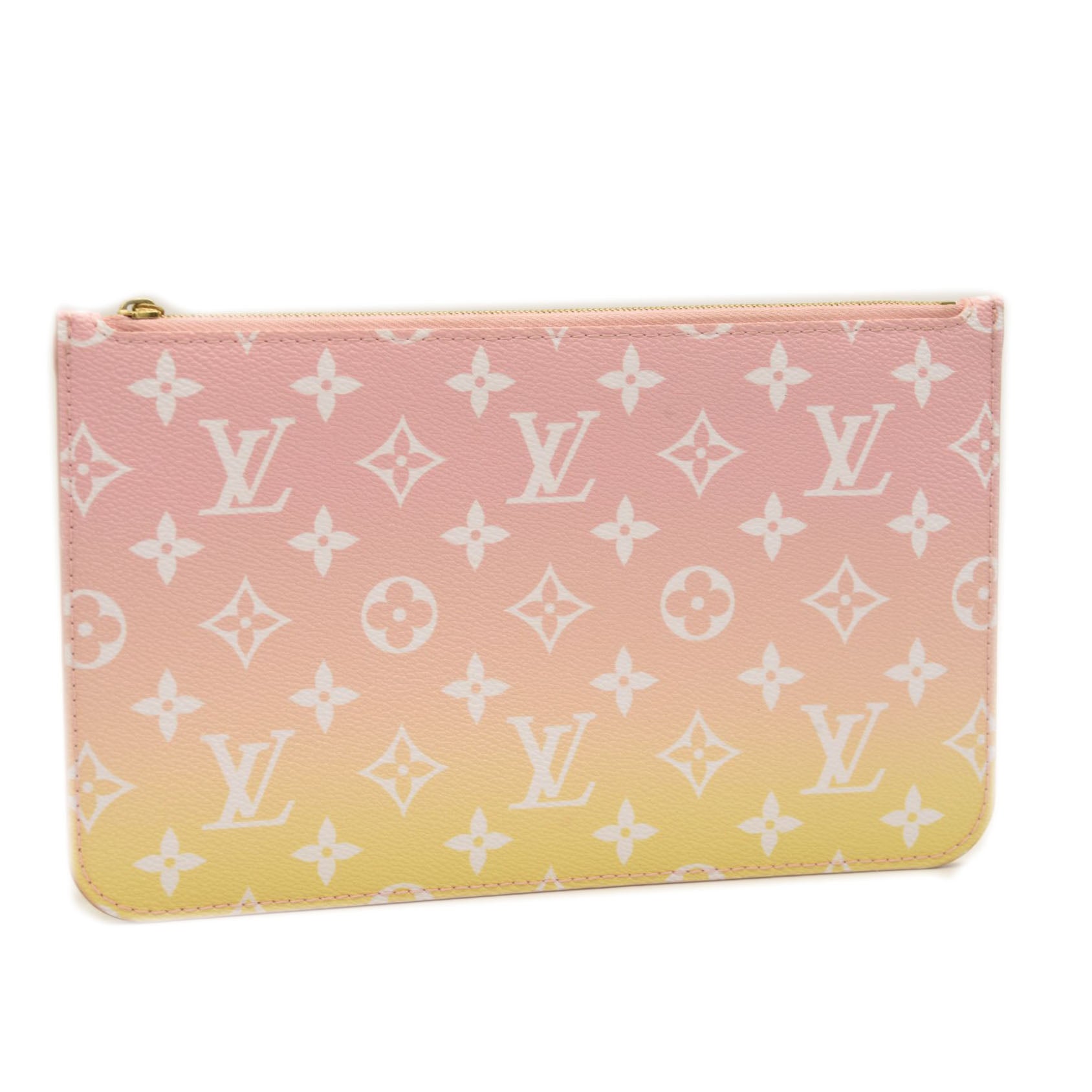 LOUIS VUITTON Monogram Giant By The Pool Neverfull MM Light Pink 678940