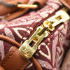 LOUIS VUITTON Jacquard Since 1854 Speedy Bandouliere 25 Bordeaux