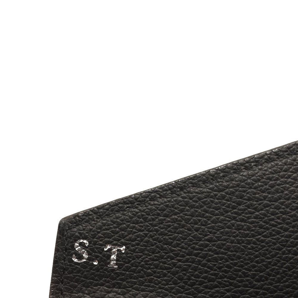 USED $905 LOUIS VUITTON Calfskin Double V Wallet Black - MyDesignerly