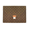 LOUIS VUITTON Monogram Poche Plate Envelope Clutch PM