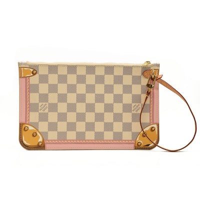 LOUIS VUITTON Damier Azur Summer Trunks Neverfull MM GM Pochette