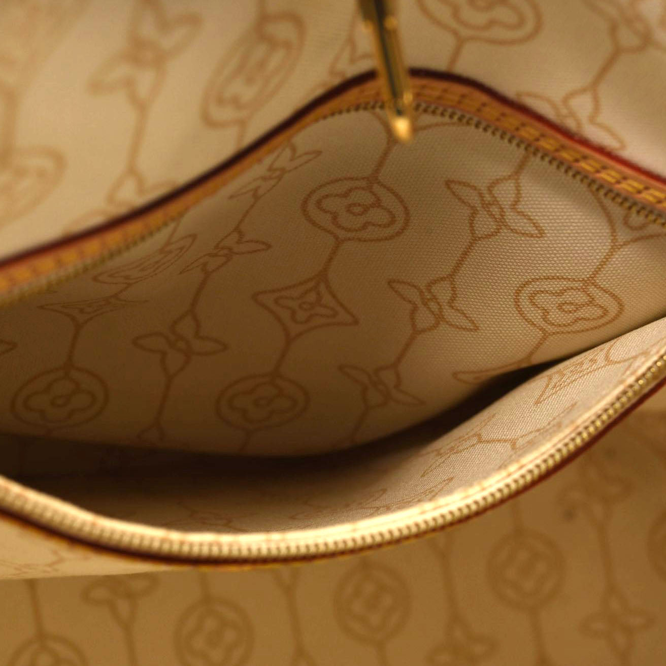 Shop Louis Vuitton DAMIER AZUR 2023 SS Monogram Bag in Bag A4