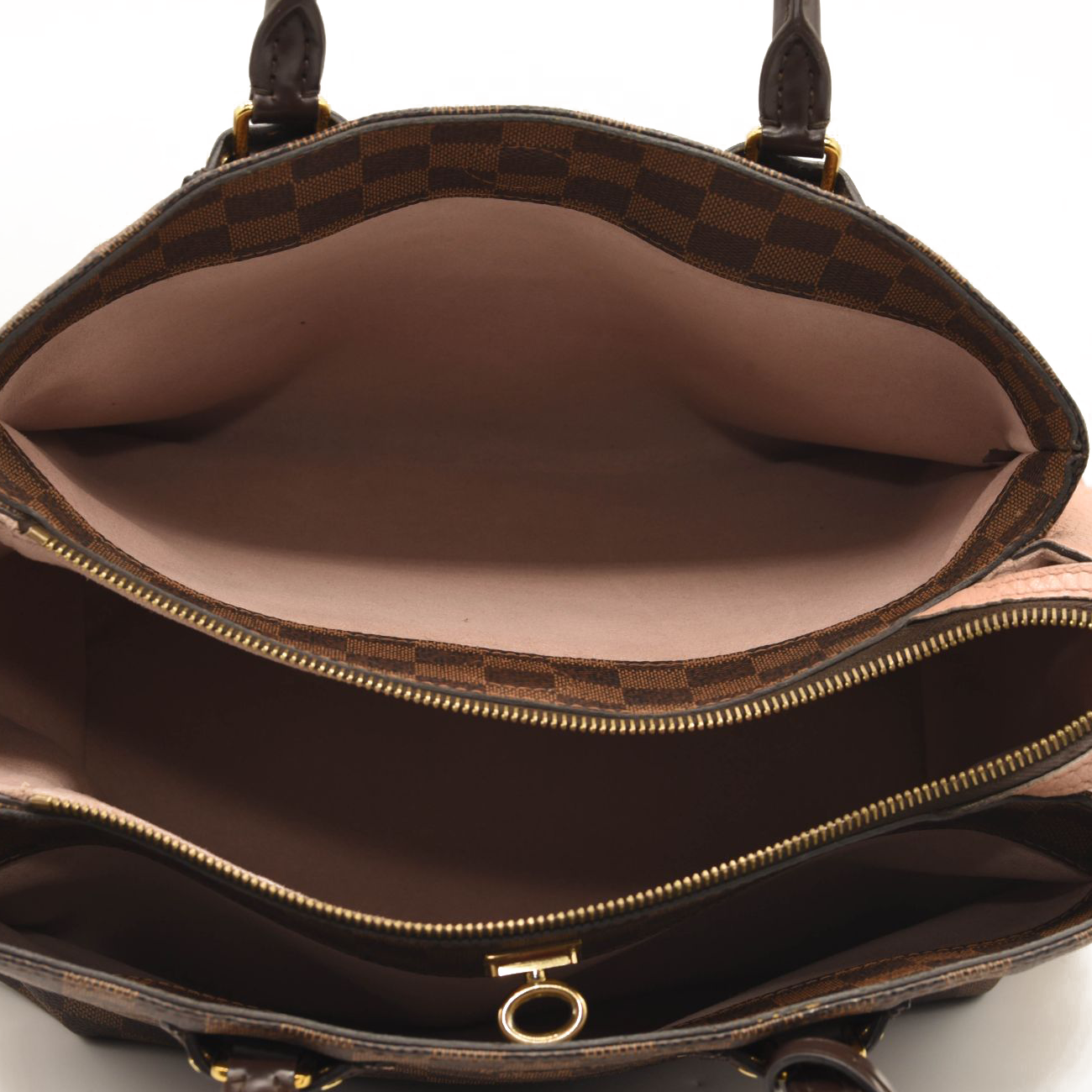 Louis Vuitton Damier Ebene Normandy - Brown Handle Bags, Handbags
