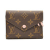 $575 Louis Vuitton Victorine Wallet Monogram Rose Ballerine