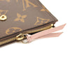 $575 Louis Vuitton Victorine Wallet Monogram Rose Ballerine