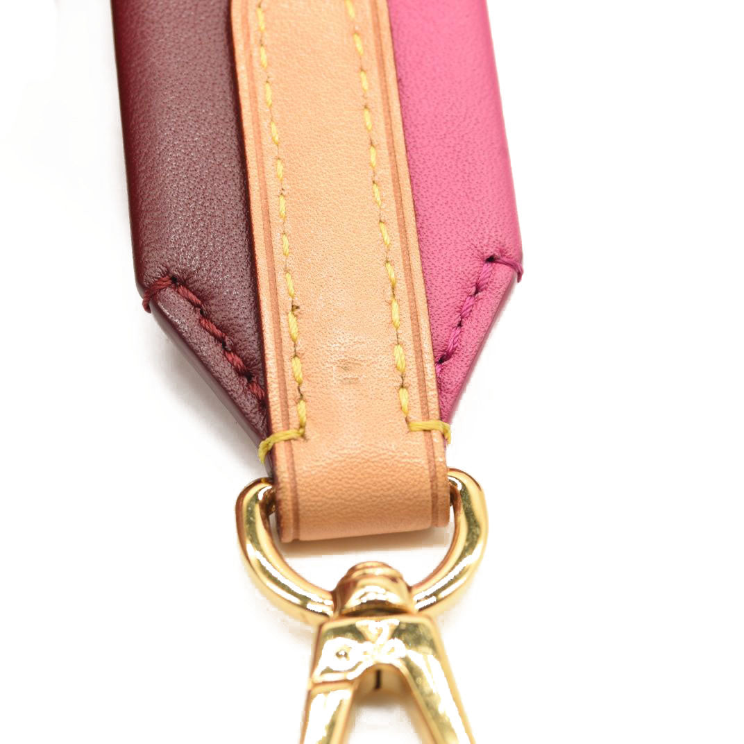 LV cluny with pink strap monogram, Women's Fashion, Bags & Wallets