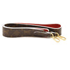 Louis Vuitton Monogram Bandouliere Shoulder Strap Red