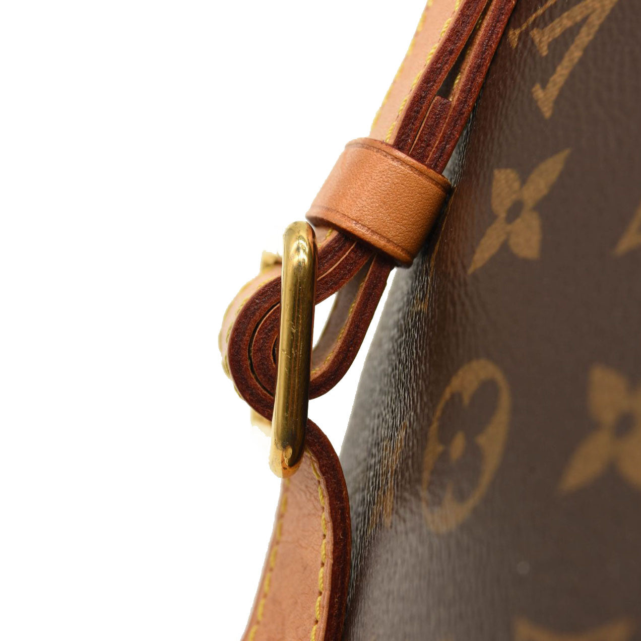 MI4128 Louis Vuitton Bumbag Brown Monogram Canvas Messenger Bag Fanny Pack