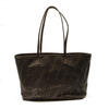 FENDI Zucca Spalmati Roll Tote Brown Coated Canvas