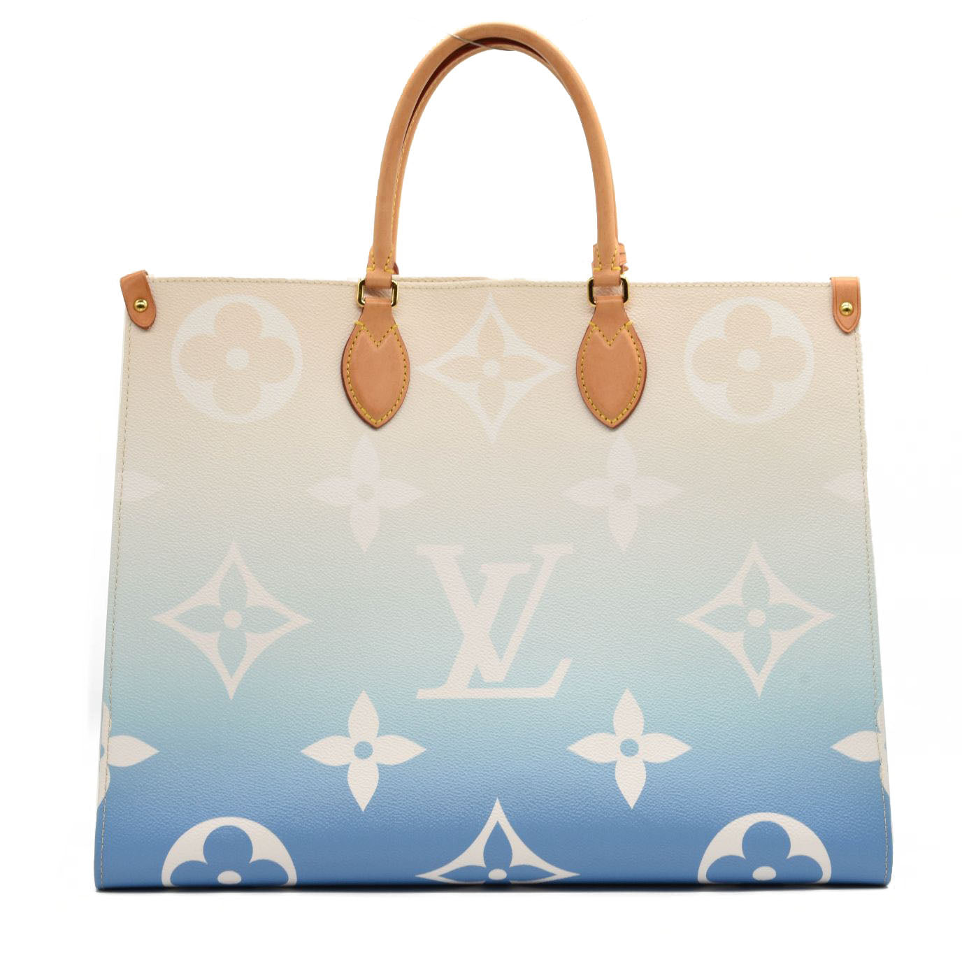 LOUIS VUITTON Monogram Giant By The Pool Onthego GM Light Pink