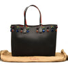 NEW $1990 Christian Louboutin Cabata Empire Spike Leather Tote Bag