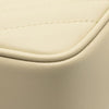 NEW $1690 SAINT LAURENT Calfskin Matelasse Monogram Lou Camera Bag Crema Soft