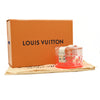 USED $1260 LOUIS VUITTON Transparent Plexiglass Box Scott Fluorescent Pink