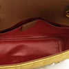 GUCCI Metallic Calfskin Matelasse Studded Mini Pearly GG Marmont Shoulder Bag Gold