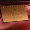 GUCCI Metallic Calfskin Matelasse Studded Mini Pearly GG Marmont Shoulder Bag Gold