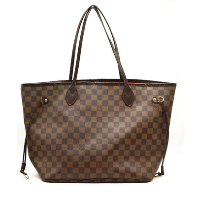 LOUIS VUITTON Damier Ebene Neverfull MM AR1111