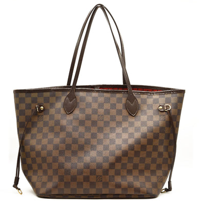 LOUIS VUITTON Damier Ebene Neverfull MM AR1111