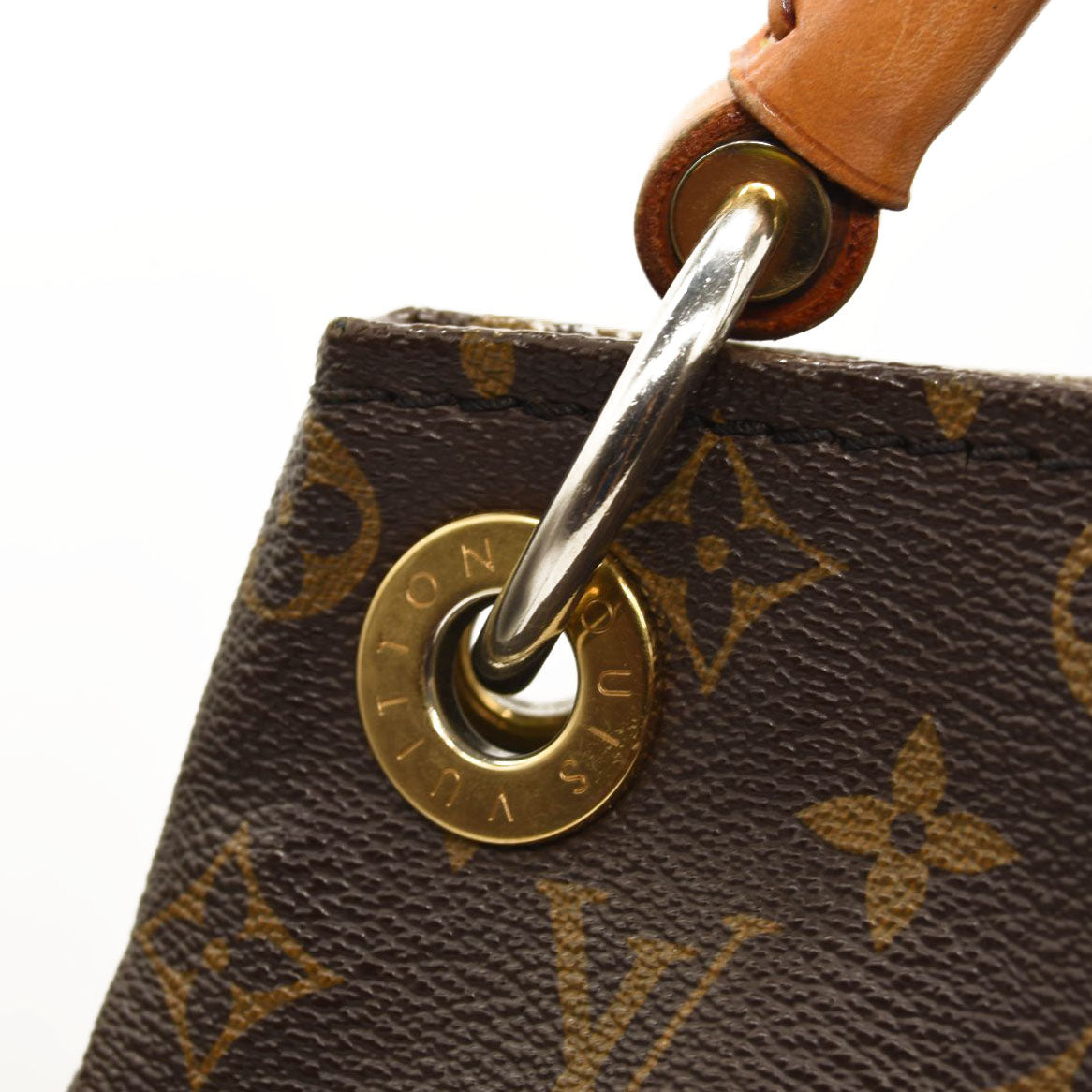 Used louis vuitton Artsy MM handbag / LARGE - LEATHER