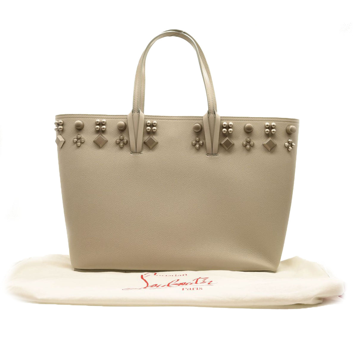 Christian Louboutin Cabata Small PVC Pink Tote Bag New