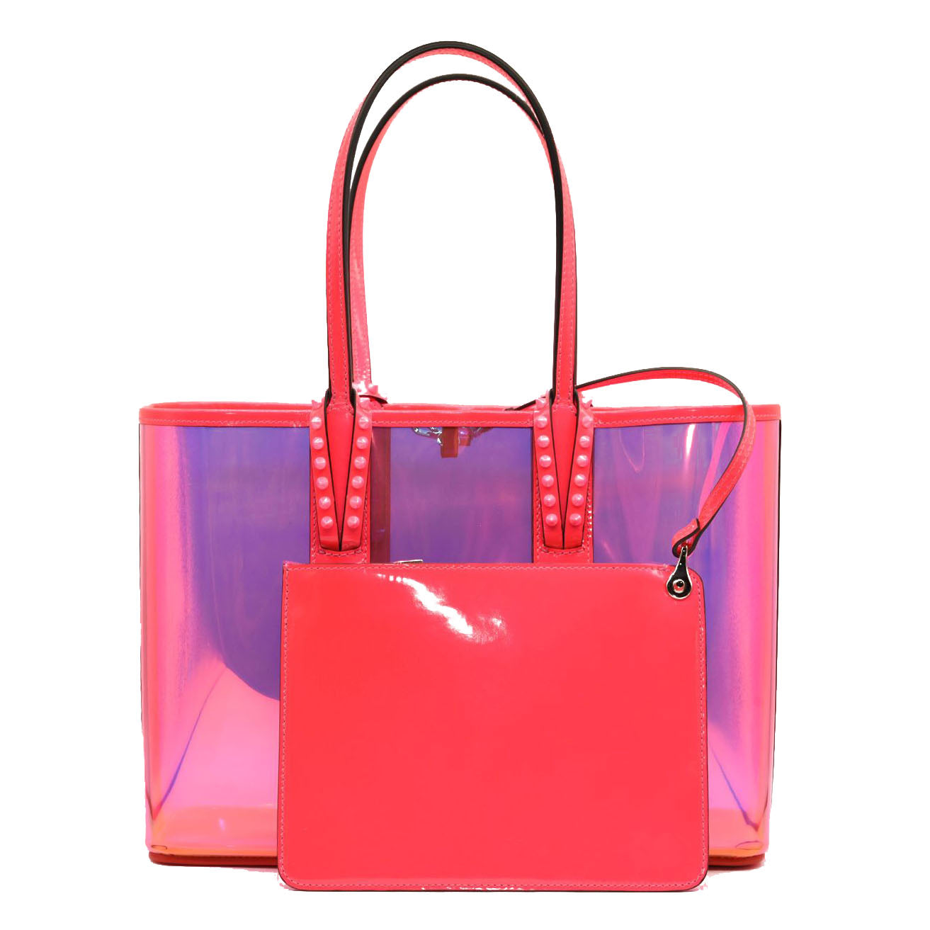 little Red bag pvc tote purse 