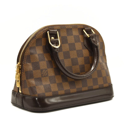 LOUIS VUITTON Damier Ebene Alma BB