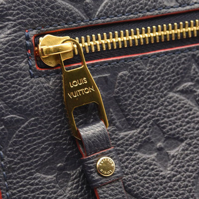 Louis Vuitton Pochette Metis Empreinte Marine Rough Navy Red