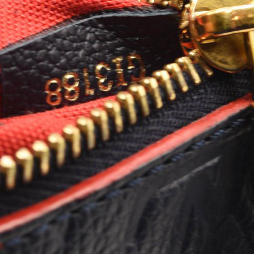 Louis Vuitton Marine Rouge Pochette Métis Monogram Empreinte Leather –  Votre Luxe