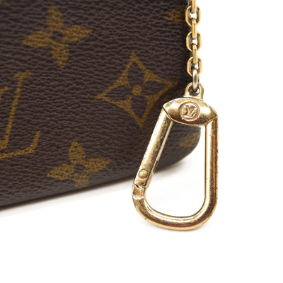 LOUIS VUITTON Monogram Key Pouch