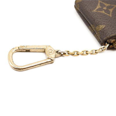 LOUIS VUITTON Monogram Key Pouch