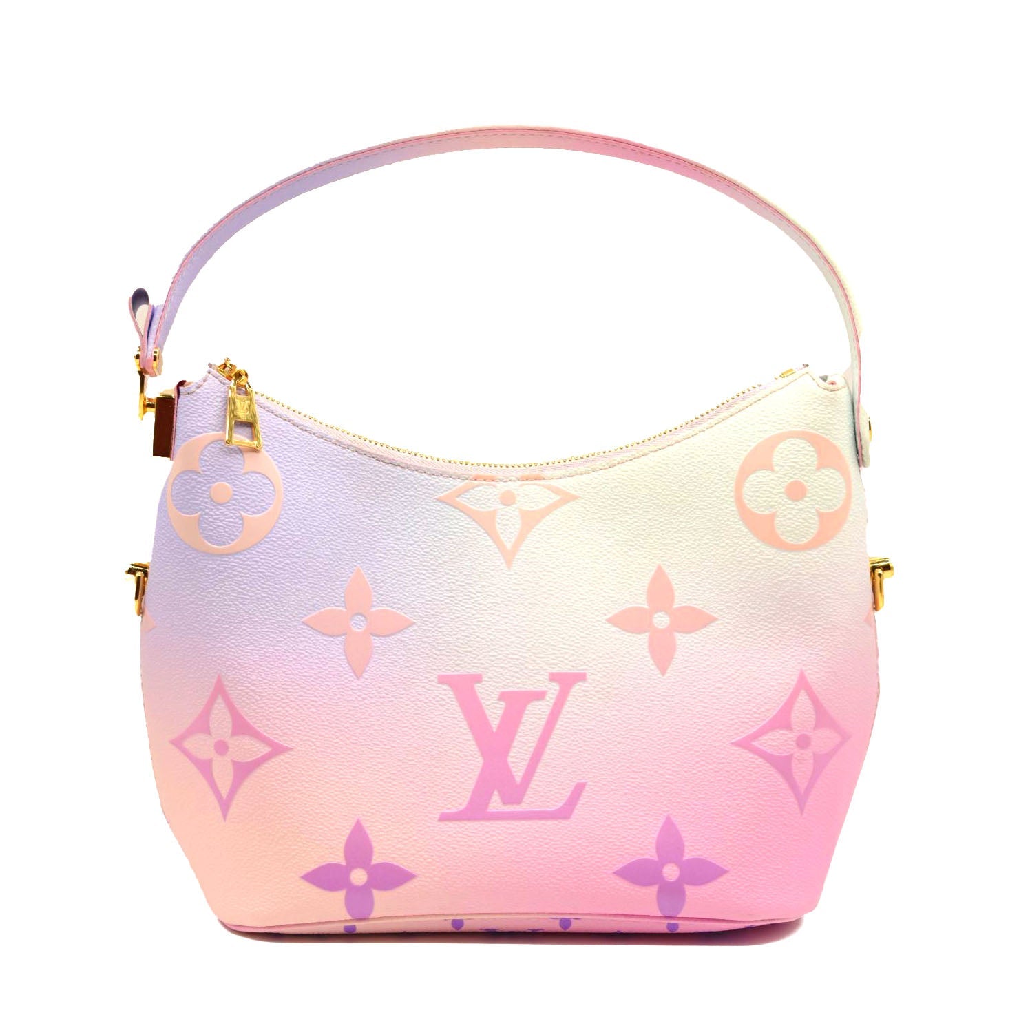 Louis Vuitton Marshmallow Cream Ombre By The Pool Hobo Bag, Sold