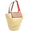 NEW $600 CHRISTIAN LOUBOUTIN Woven Straw Loubishore Tote Beige