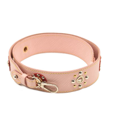 LOUIS VUITTON Epi Mechanical Flowers Bandouliere Shoulder Strap Rose Ballerine