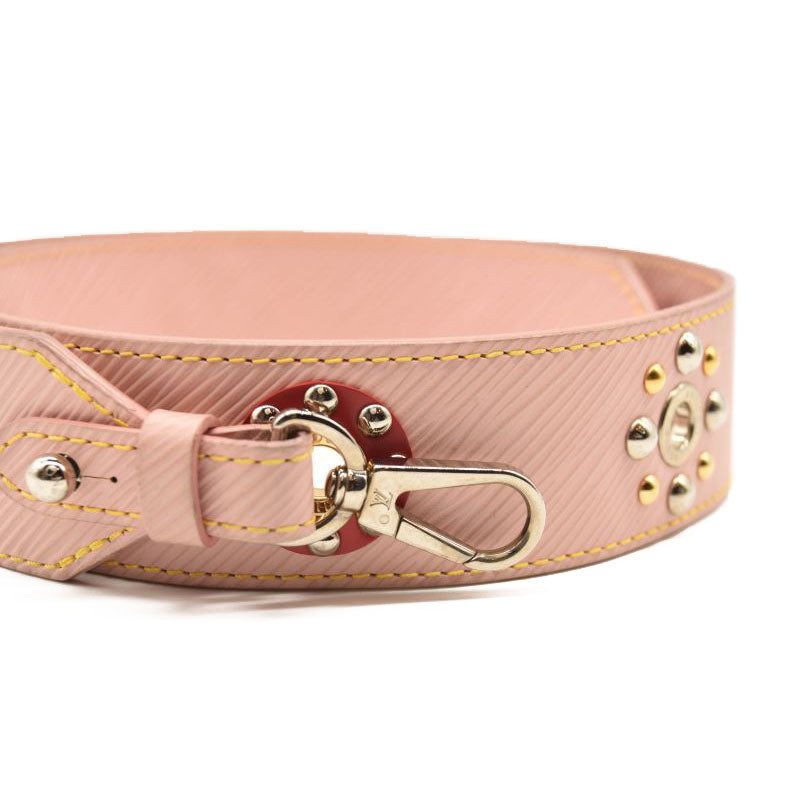NEW! Louis Vuitton Pink Bandouliere Shoulder Strap Rose Ballerine