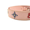 LOUIS VUITTON Epi Mechanical Flowers Bandouliere Shoulder Strap Rose Ballerine