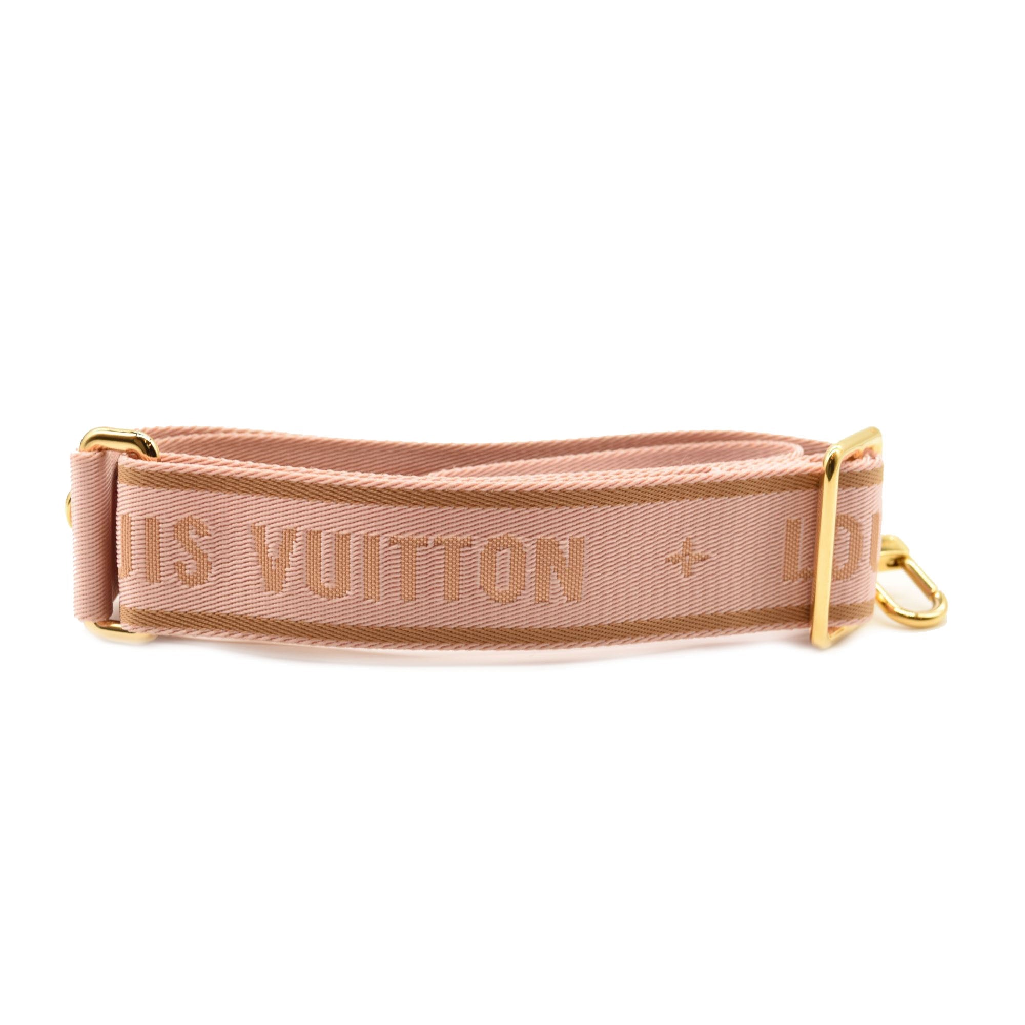 Louis Vuitton Monogram Multi Pochette Accessories Shoulder Strap Rose Clair  Guitar Strap