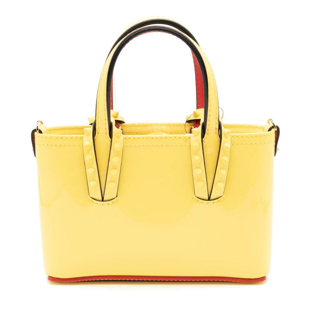 Christian Louboutin Cabata Nano Tote Bag in White