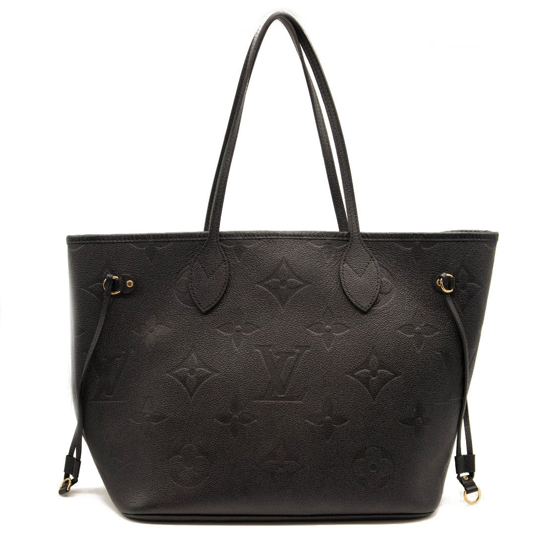 Louis Vuitton Empreinte Monogram Giant Neverfull MM Pochette Black -  MyDesignerly