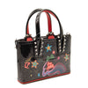 NEW Christian Louboutin Nano Cabata East/West Leather Tote Black