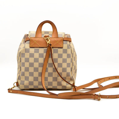 LOUIS VUITTON Damier Azur Sperone BB Backpack