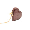 LOUIS VUITTON Vernis Heart Coin Purse Rouge Fauviste