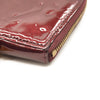 LOUIS VUITTON Vernis Heart Coin Purse Rouge Fauviste