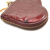 LOUIS VUITTON Vernis Heart Coin Purse Rouge Fauviste