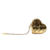 LOUIS VUITTON Monogram Miroir Heart Coin Purse Gold