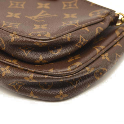 LOUIS VUITTON Monogram Multi Pochette Accessories Kaki