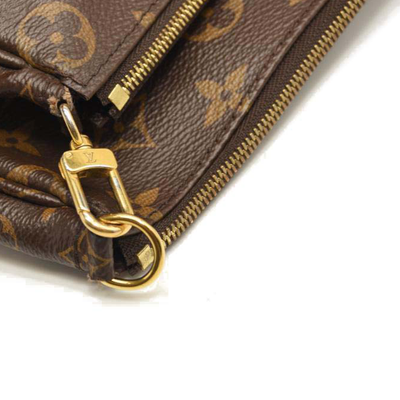 LOUIS VUITTON Monogram Multi Pochette Accessories Kaki