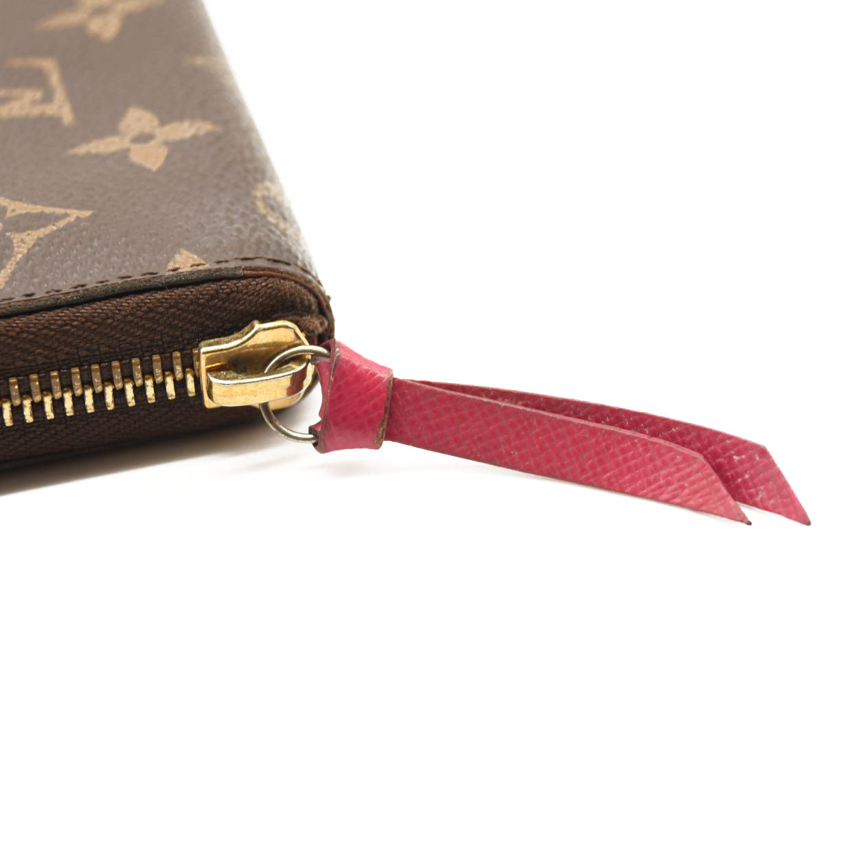 Louis Vuitton Monogram Clemence Wallet Pink – DAC