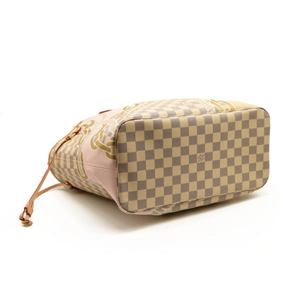 LOUIS VUITTON Damier Azur Nautical Neverfull MM